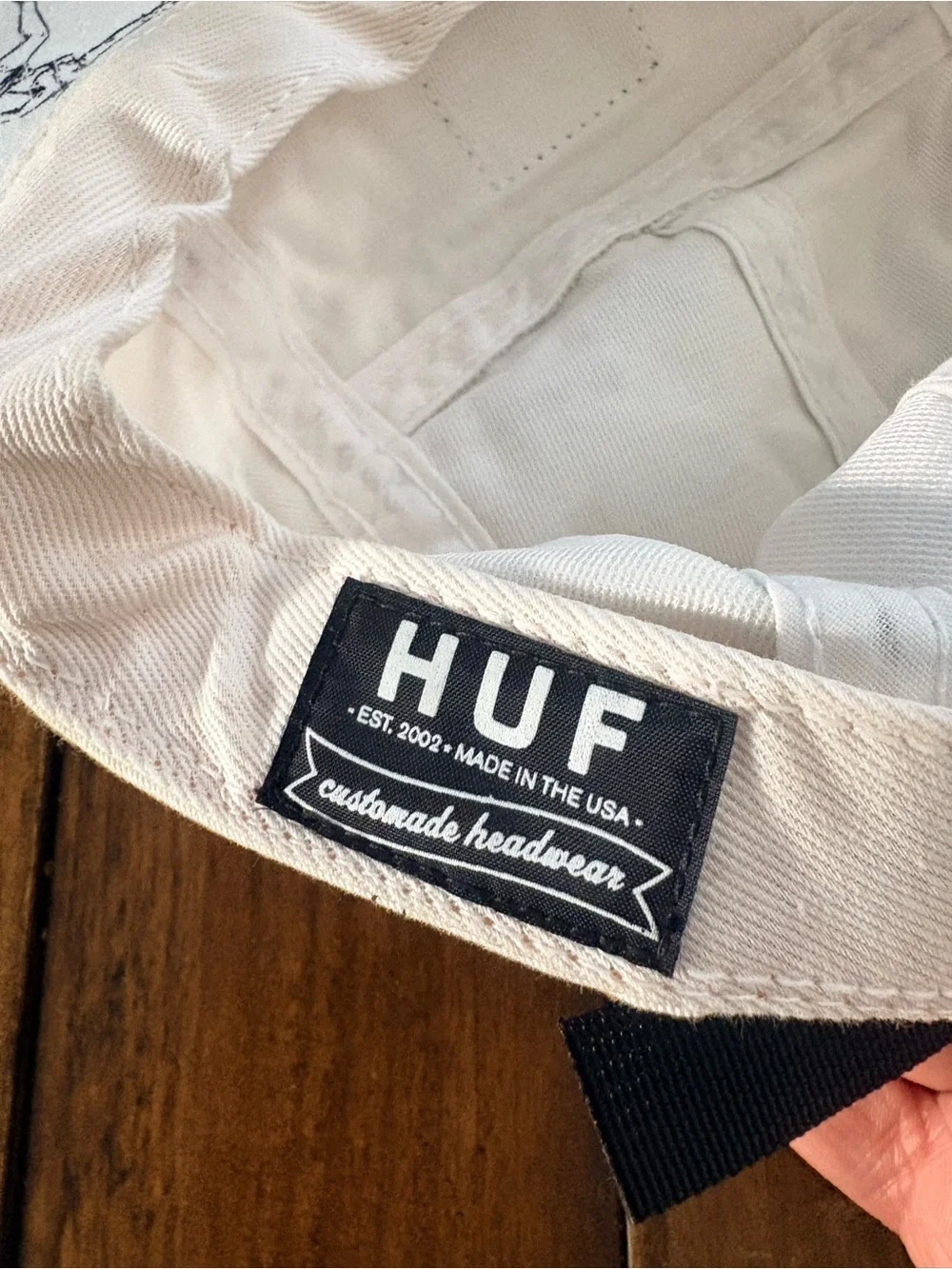 Huff 5 panel volley camp cap - Picture 4 of 7